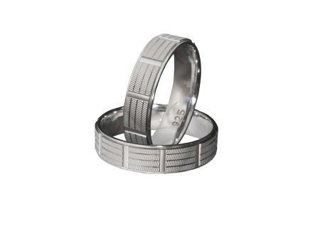 Verighete - Verigheta argint 925,rodiata, Toghether for Ever 7475O980