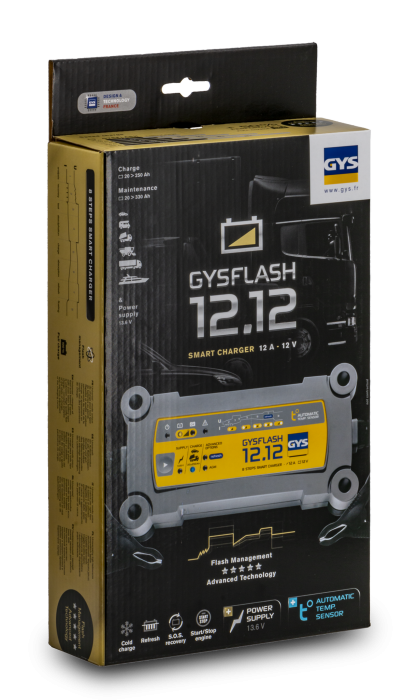 Incarcator GYS Gysflash 12.12 12V 12A [2]