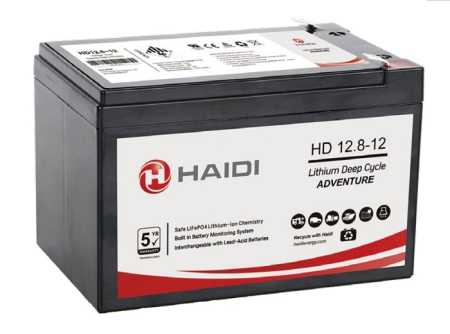 Acumulatori LiFePo4/Li-Ion - Acumulator Haidi HD12.8-12 12V 12Ah LiFePo4