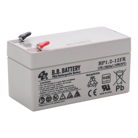 Acumulatori si solutii de stocare - Acumulator VRLA AGM B.B. Battery BP1.2-12 12V 1.2Ah
