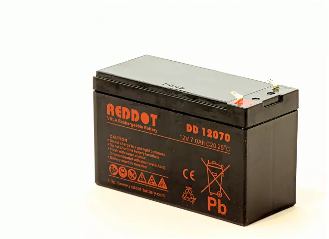 Acumulatori si solutii de stocare - Acumulator VRLA AGM Reddot DD12070 12V 7Ah