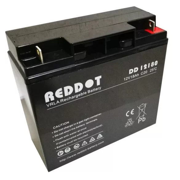 Acumulatori si solutii de stocare - Acumulator VRLA AGM Reddot DD12180 12V 18Ah