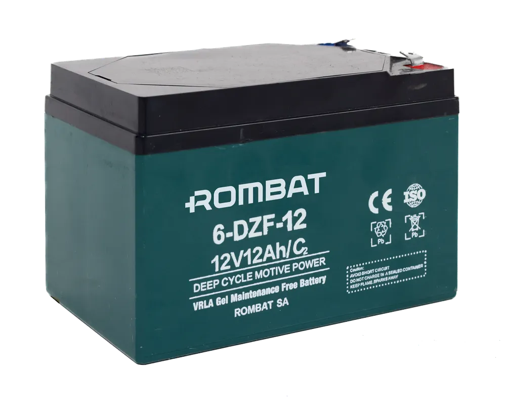 Acumulator VRLA AGM Ciclic Rombat 6-DZF-12 12V 12Ah [1]