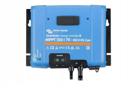 Controlere de incarcare solara - Controler MPPT SmartSolar 150/100-MC4 12/24/48V VE. Can Victron Energy