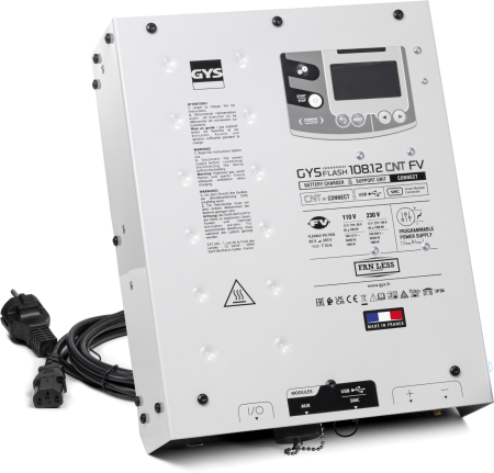 Componente sisteme fotovoltaice - Incarcator GYS Gysflash 108.12 CNT FV 12V 105A 085602