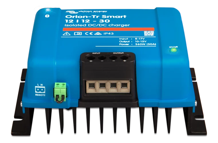 Incarcatoare si convertoare DC/DC - Incarcator Orion-Tr Smart 12/12-30A (360W) 12V 30A Izolat DC-DC Victron Energy