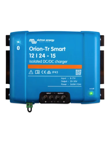 Incarcatoare si convertoare DC/DC - Incarcator Orion-Tr Smart 12/24-15A (360W) 24V 15A Izolat DC-DC Victron Energy