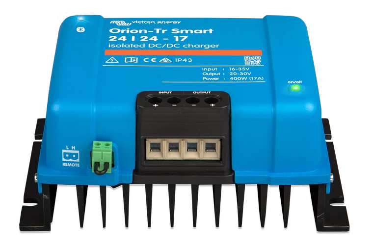 Incarcatoare si convertoare DC/DC - Incarcator Orion-Tr Smart 24/24-17A (400W) 24V 17A Izolat DC-DC Victron Energy