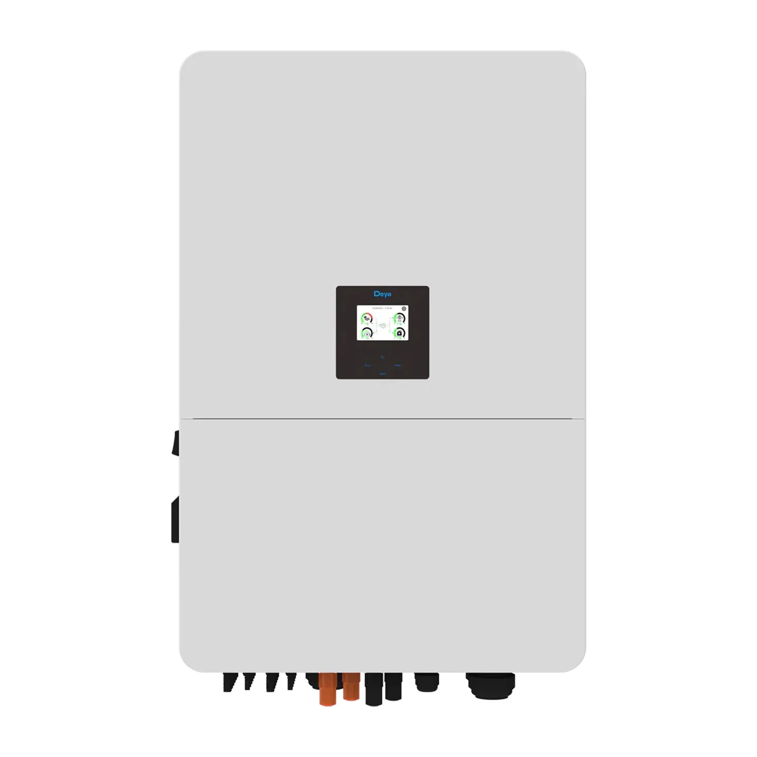 Componente sisteme fotovoltaice - Invertor Deye Hibrid SUN-80K-SG02HP3-EU HV, 80kW, 6 MPPT, IP65, trifazat High Voltage