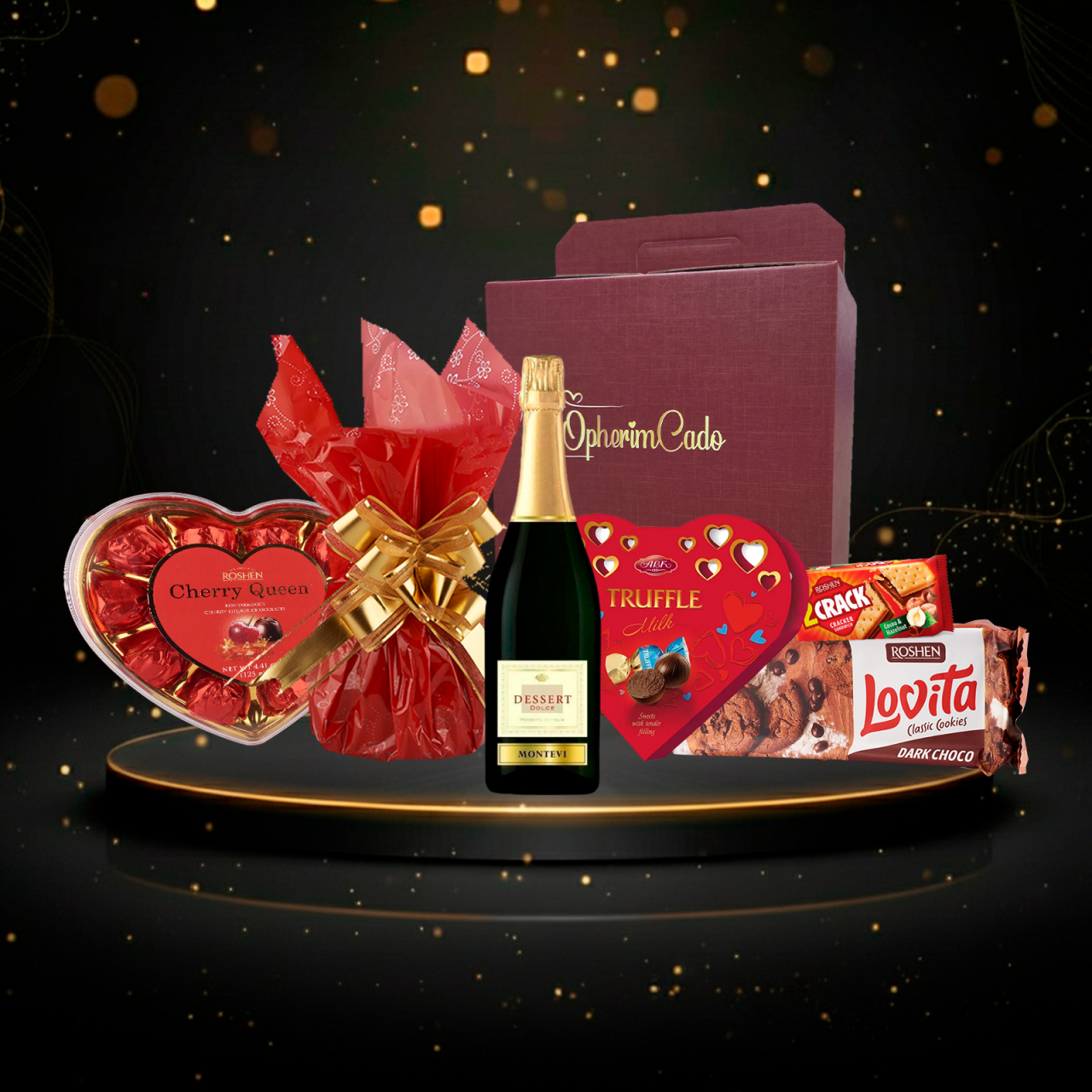 Cos Cadou Burgundy Love [1]