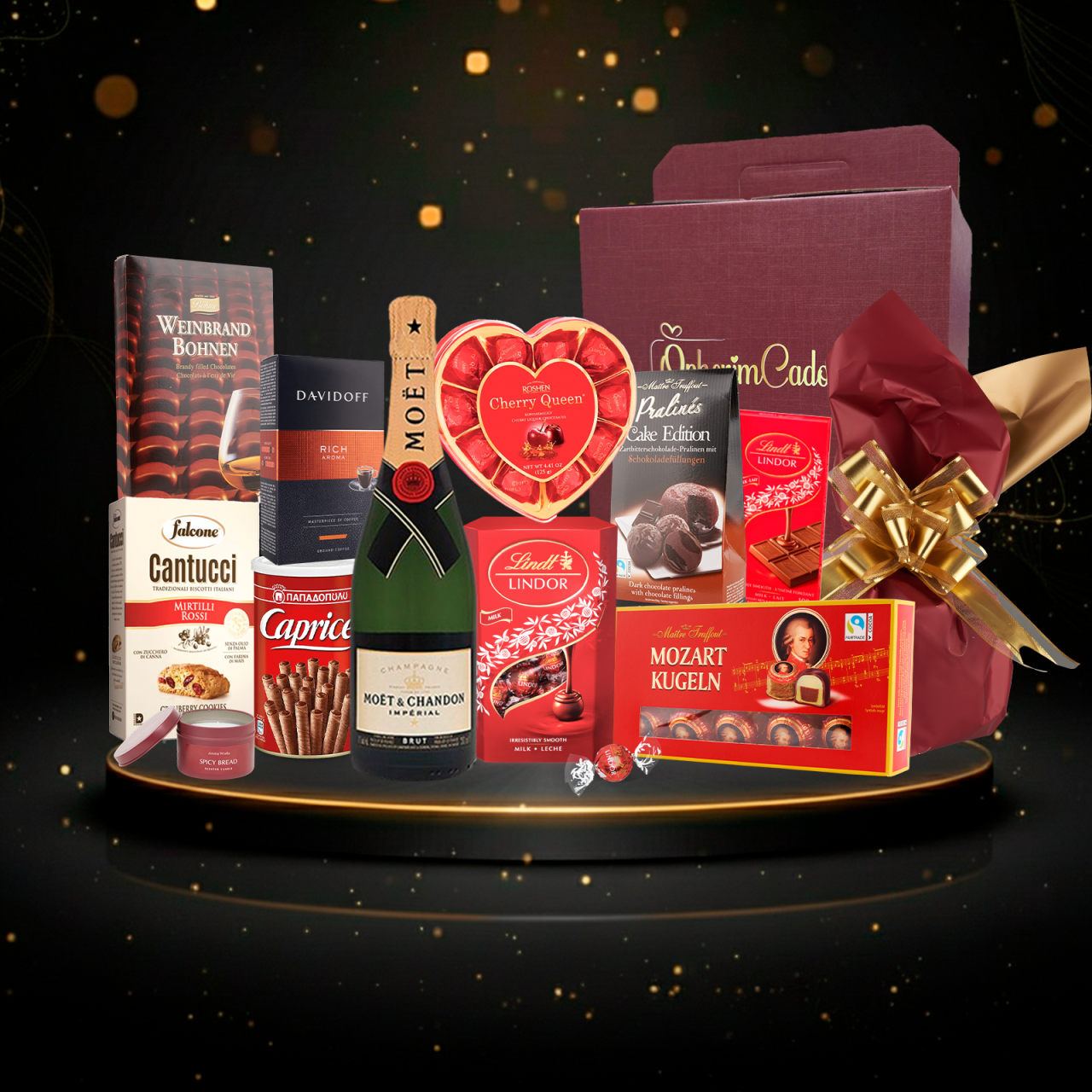 Cos Cadou Champagne Chocolate [1]