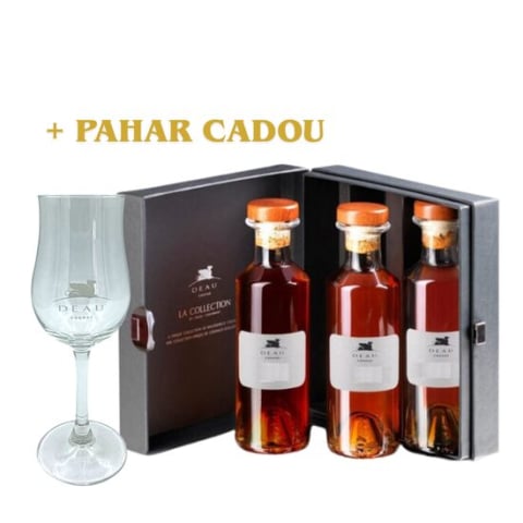 Spirits - Deau La Collection VS, VSOP, XO, 40%, 3x0.2L