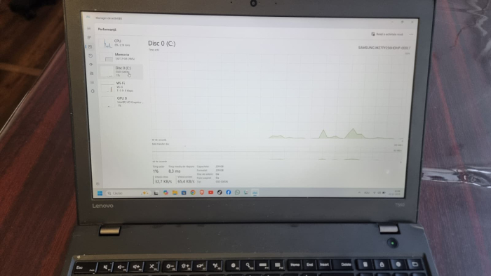 Laptop Lenovo ThinkPad T560 Laptop Refurbished - I7 Gen 6, 8GB RAM, 256GB SSD, Windows 11 Pro [3]