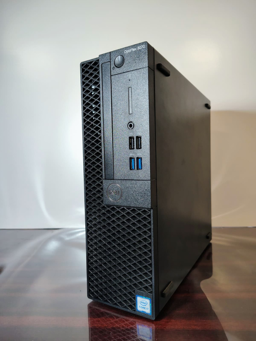 Calculator Dell OptiPlex 3070 SFF Desktop Refurbished - I7 Gen 9, 16GB RAM, 512GB SSD, Windows 11 Pro, Office inclus [2]