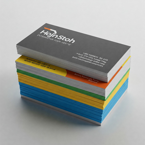 Cărți de vizită simple și premium - Cărți de Vizită Personalizate Standard | Livrare Rapidă în 2 Ore - set 100 buc