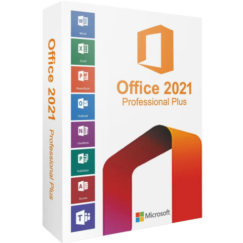 Software & Licențe Digitale - Microsoft Office 2021 Pro Plus - licenta permanenta, cheie digitala