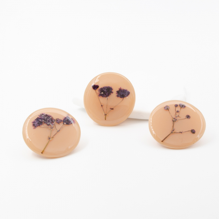 LATTE - Brosa pin cu imortele mov [9]