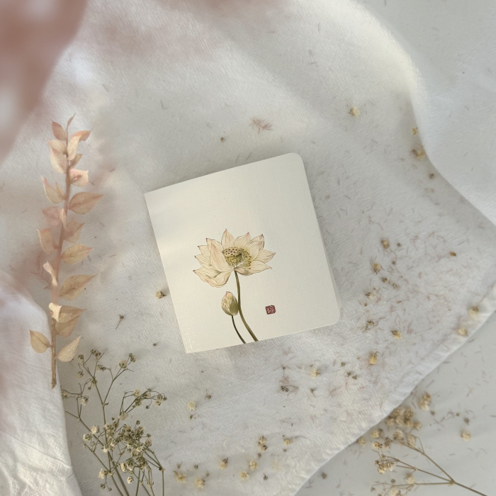 GARDEN ROZE- Felicitare cu Mărțișor Bijuterie cu un trandafir natural roz [2]