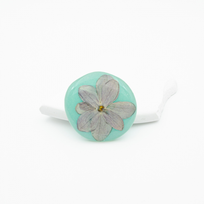 VIVID - Brosa pin cu floare naturala de liliac [2]