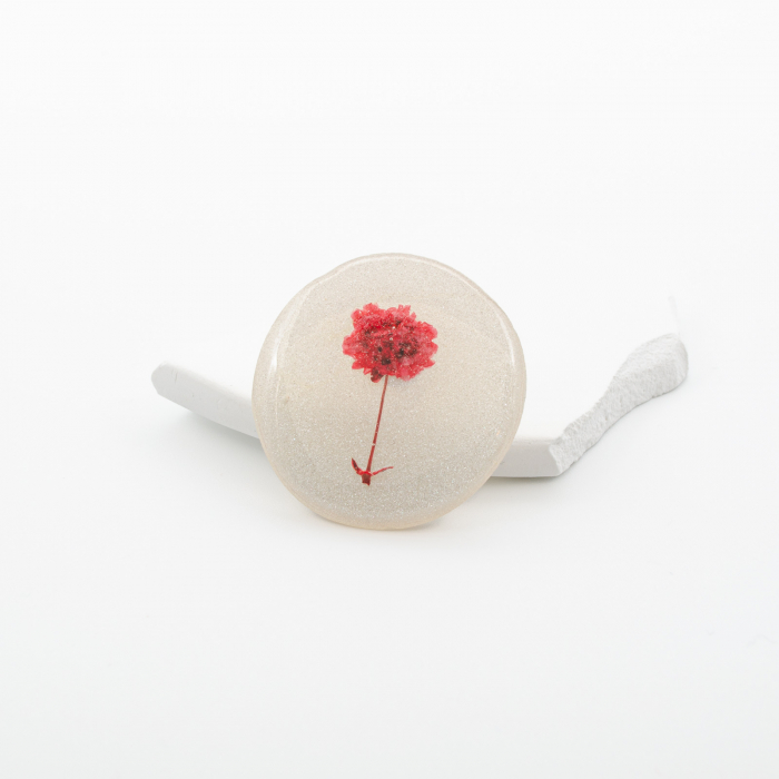 ESSENCE - Brosa pin cu imortele rosii [8]