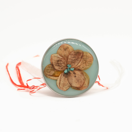 Mărțișoare - Vintage - Mărțișor Bijuterie cu liliac