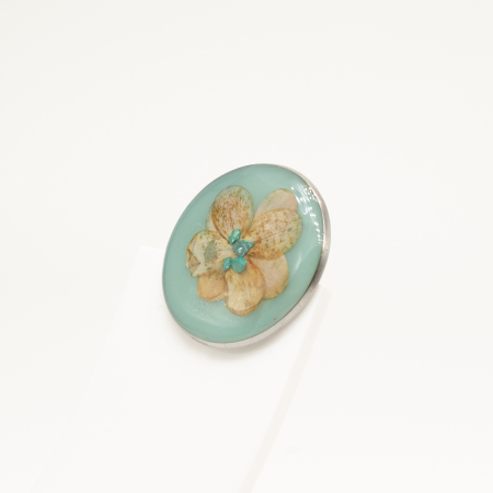 Vintage - Mărțișor Bijuterie cu liliac [4]