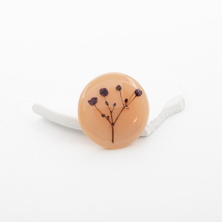 LATTE - Brosa pin cu imortele mov [1]