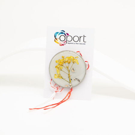 Mixology – Mărțișor bijuterie cu floare de câmp [1]