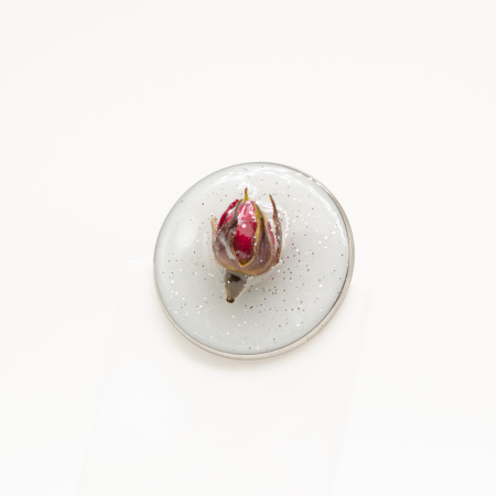 Rose - Mărțișor Bijuterie cu boboc de trandafir [7]