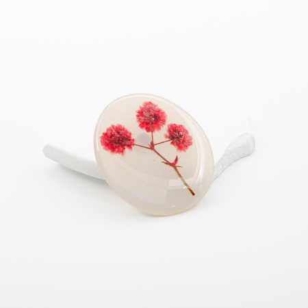 ESSENCE - Brosa pin cu imortele rosii [2]