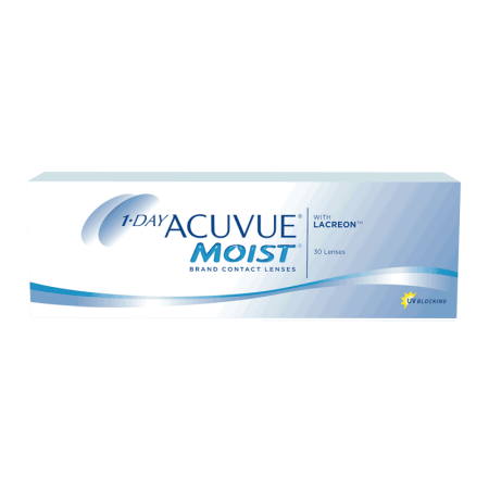 Miopie / Hipermetropie - 1 Day ACUVUE MOIST (30 buc.)