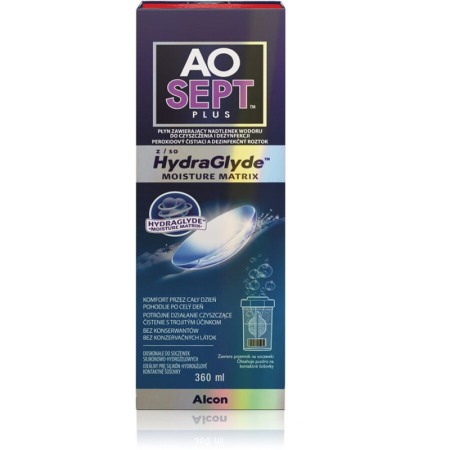 Solutii si Accesorii - AOSept Plus, soluție de întreținere, 360 ml