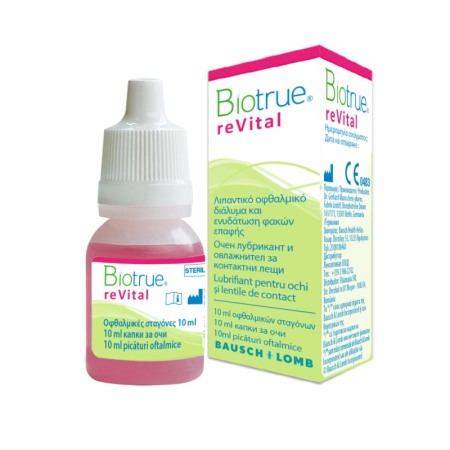 Picături - Biotrue reVital, picături oftalmologice, 10 ml