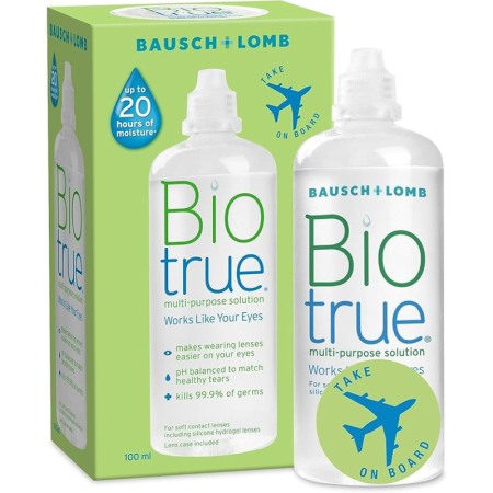 Solutii si Accesorii - Biotrue,  soluție multifuncțională de întreținere, 100 ml
