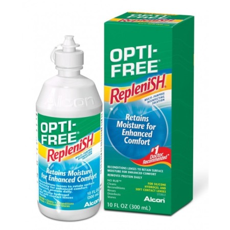 OPTI-FREE - Opti-Free Replenish, soluție întreținere, 300ml