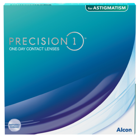 Lentile  Zilnice - Precision 1 for Astigmatism Cyl -1.25 (90 buc.)