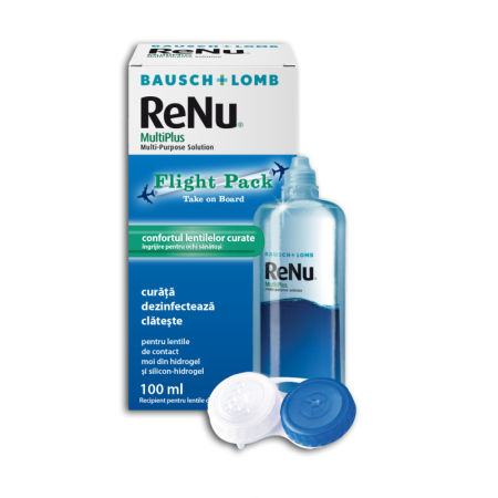 Solutii si Accesorii - ReNu MultiPlus, soluție multifuncțională de întreținere, 100 ml