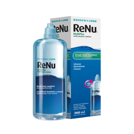 Solutii si Accesorii - ReNu MultiPlus,  soluție multifuncțională de întreținere, 360 ml