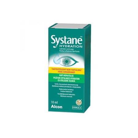 Picături - Systane Hydration fără conservanți, picături oftalmologice, 10 ml