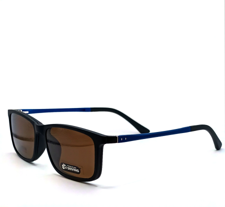 Rame de ochelari barbati Point cu clip-on  6057 C93 55-16-140 [2]