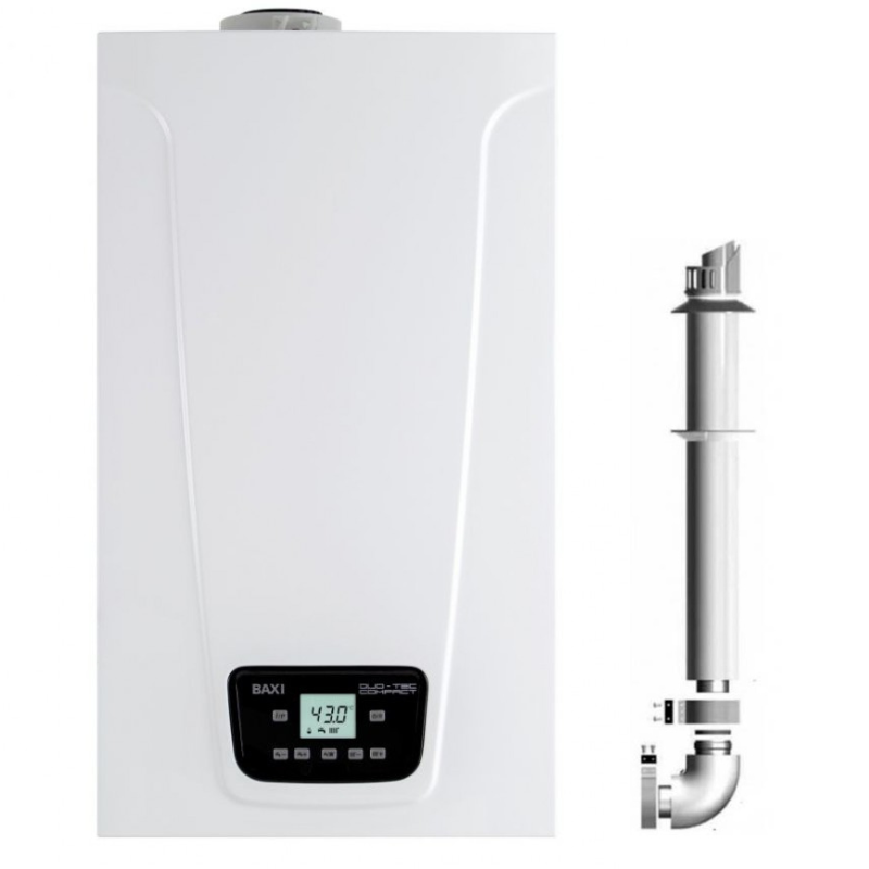 Centrala termica in condensare Baxi DUO-TEC Compact (kit evacuare 60/100 mm inclus) [1]