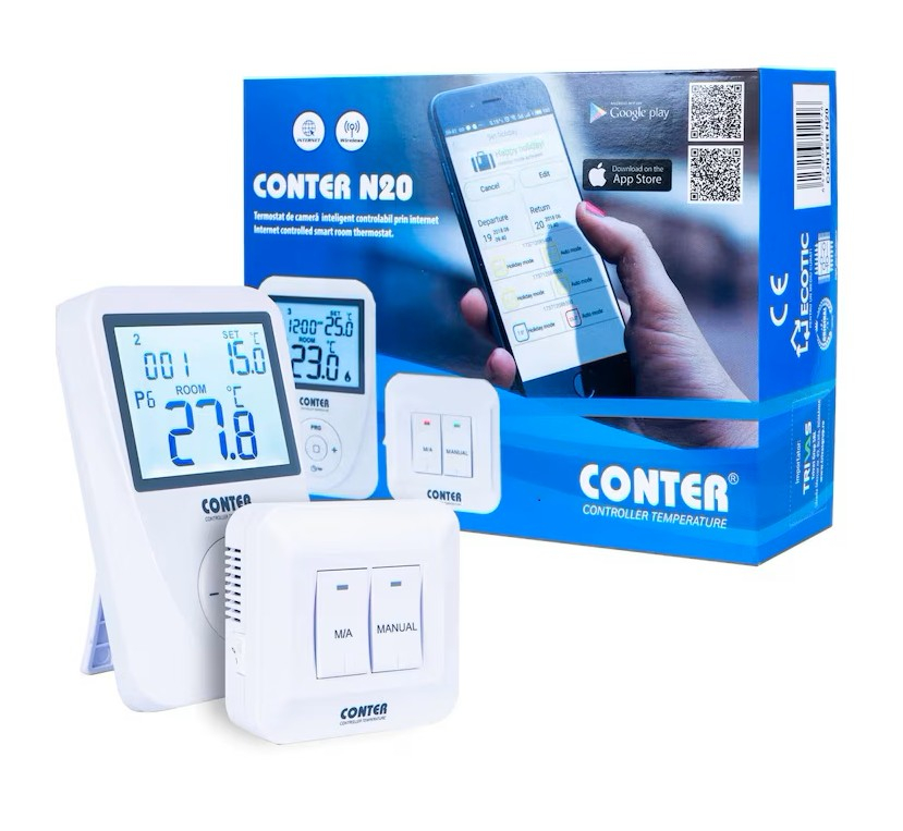 Termostat ambient Smart wireless Conter N20 [1]