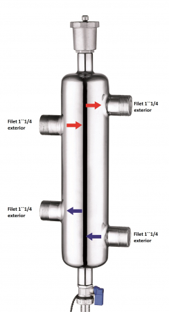 Butelie egalizare din inox 30 Kw [2]