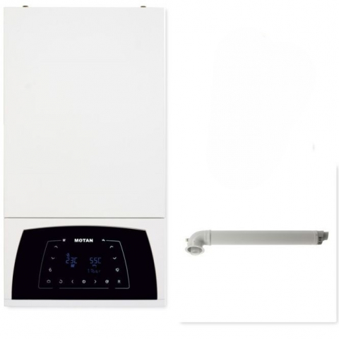 Centrale termice cu gaz - Centrala termica in condensare Motan Condens Plus 1oo (kit evacuare 60/100 mm inclus)