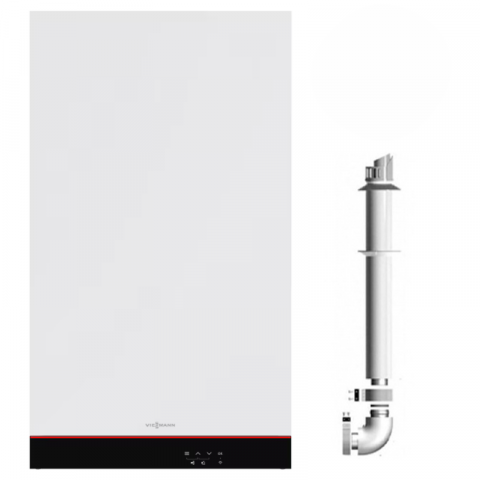 Centrale termice cu gaz - Centrala termica in condensare Viessmann Vitodens 050 B0KA - Wi-Fi(kit evacuare 60/100 mm inclus)