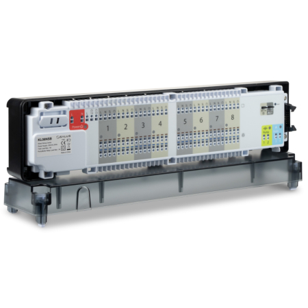 Incalzire in pardoseala - Centru comanda 8 zone wireless Salus KL08RF