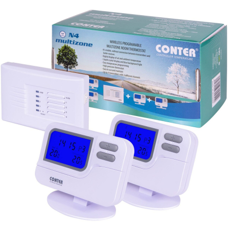 Termostate de ambient - Termostat ambient Conter N4(1RX+2TX)
