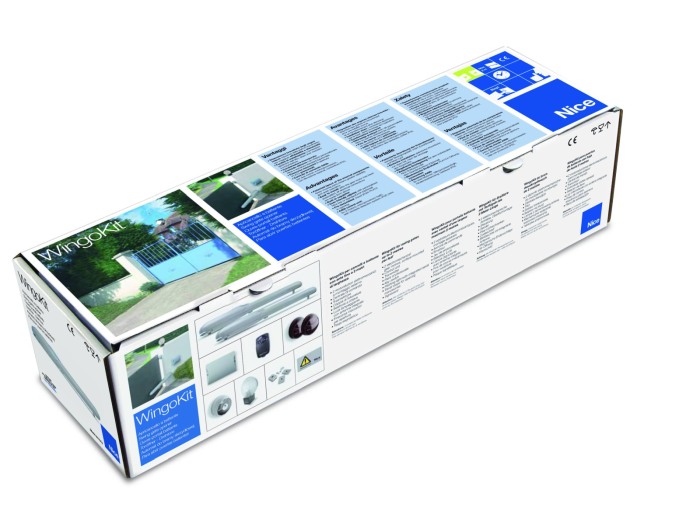 Kit Nice Wingokit WINGOKCE/ pentru porti batante cu canaturi pana la 2m,montare externa. [2]