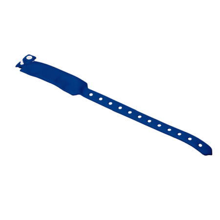 Carduri si taguri proximitate - Bratara albastra RFID de unica folosinta cu cip EM 125kHZ ABK-4010EM-BL