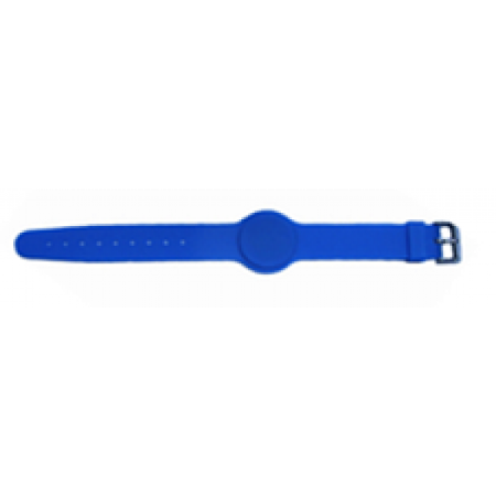 Carduri si taguri proximitate - Bratara de proximitate din silicon cu catarama metalica cu cip MIFARE (13.56MHz) ABK-4009MF